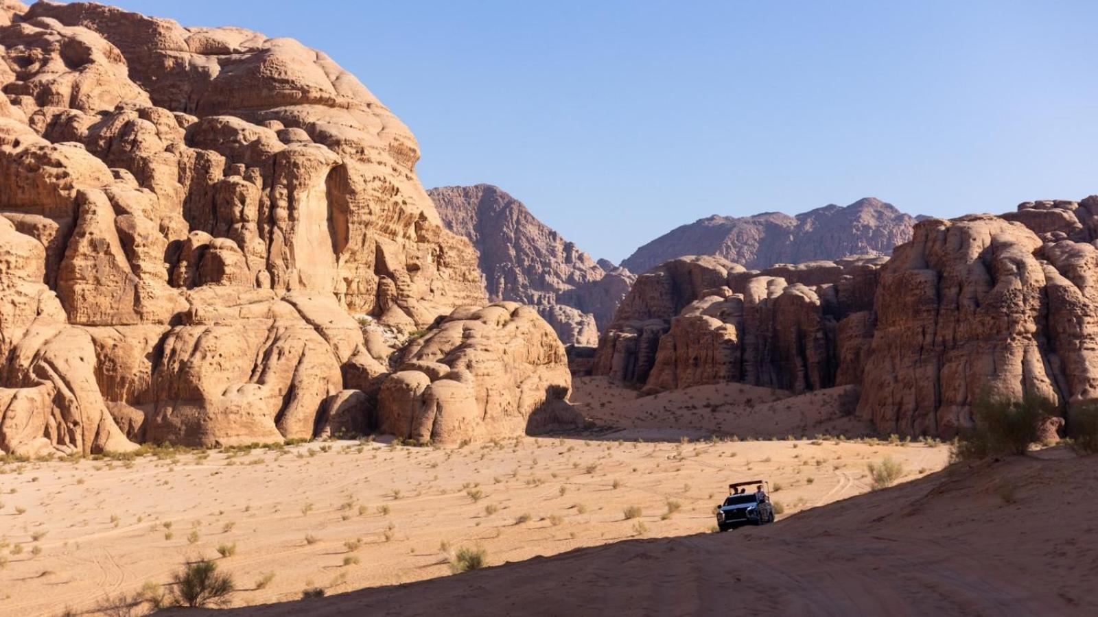 Wadi Rum Mundo Camp Aqaba Eksteriør billede