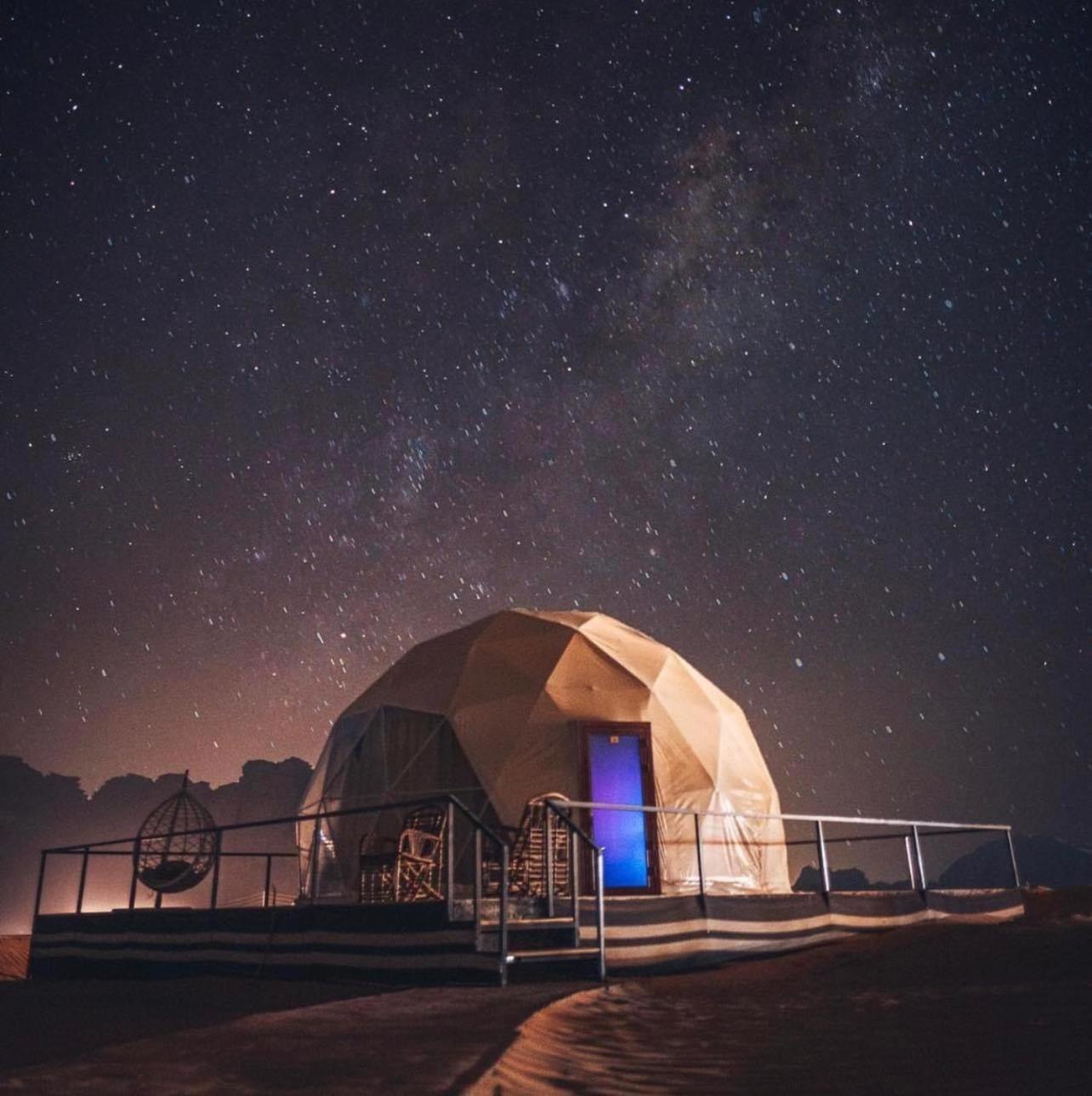 Wadi Rum Mundo Camp Aqaba Eksteriør billede