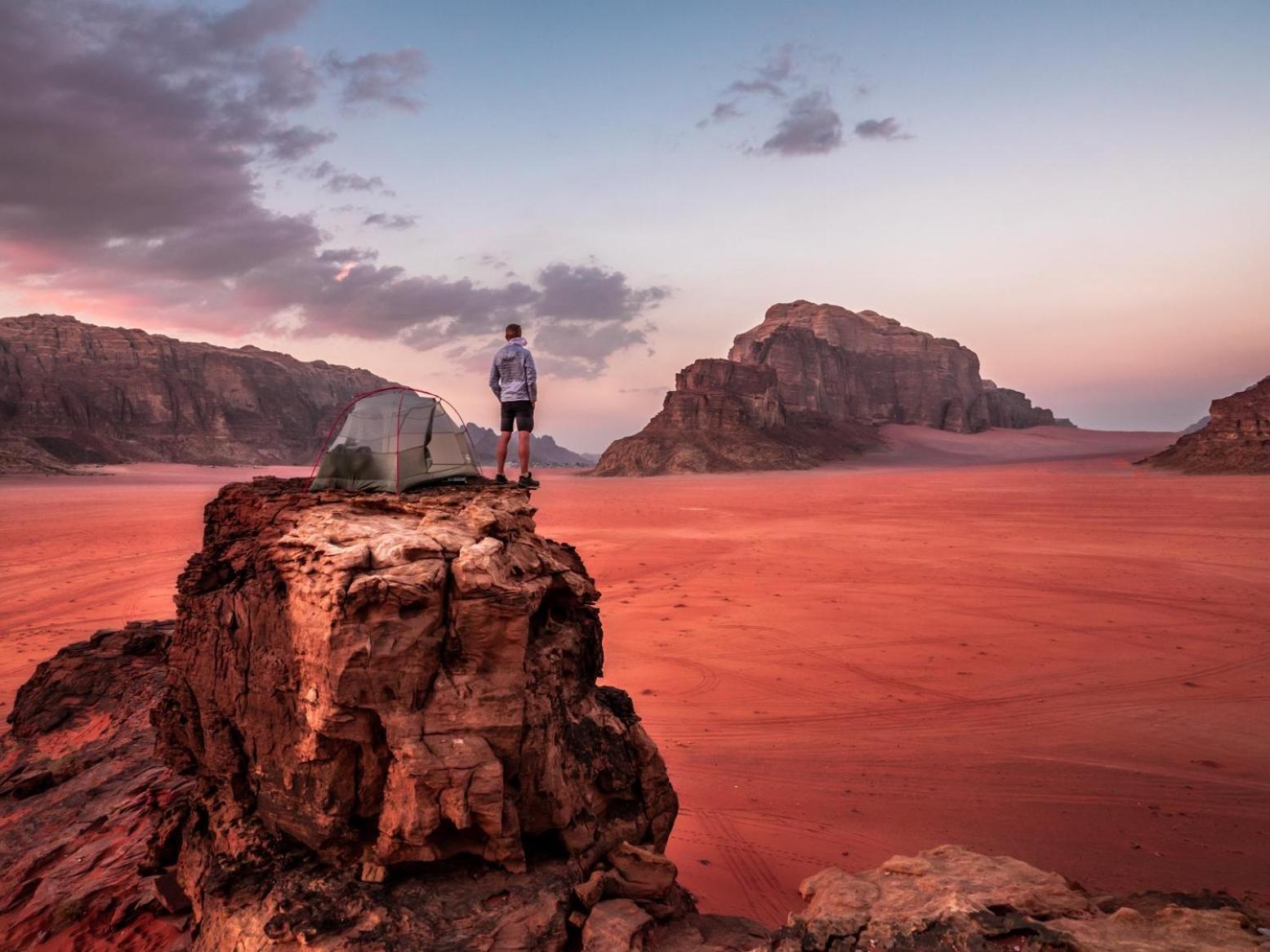 Wadi Rum Mundo Camp Aqaba Eksteriør billede